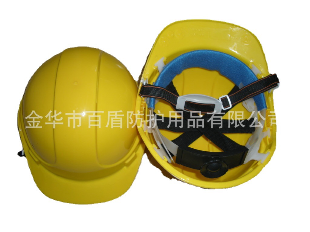 ABS/PE/PP塑料安全帽织带内衬 可配带耳罩有排气孔 厂家直销
