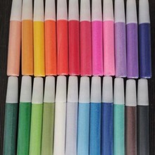 72色彩砂细沙 沙画彩砂 掐丝珐琅彩沙景泰蓝彩砂 DIY沙画瓶装彩砂