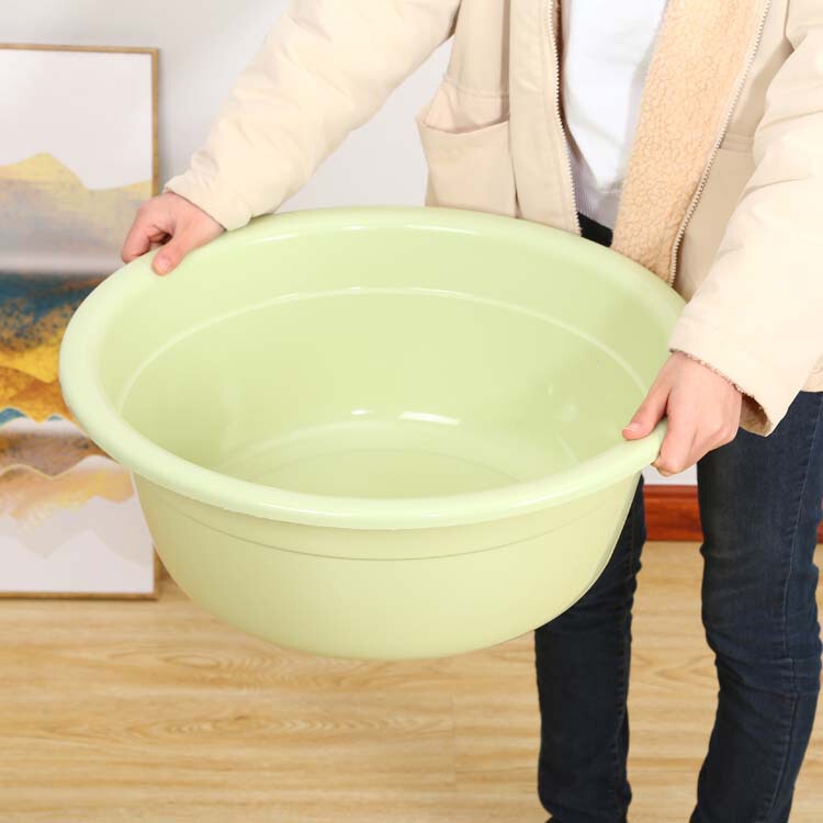 Large Plastic Basin 50cm, Deepened and Thickened Plastic Basin, Laundry Basin, Student Basin, Washbasin, Wholesale Design, Large Capacity