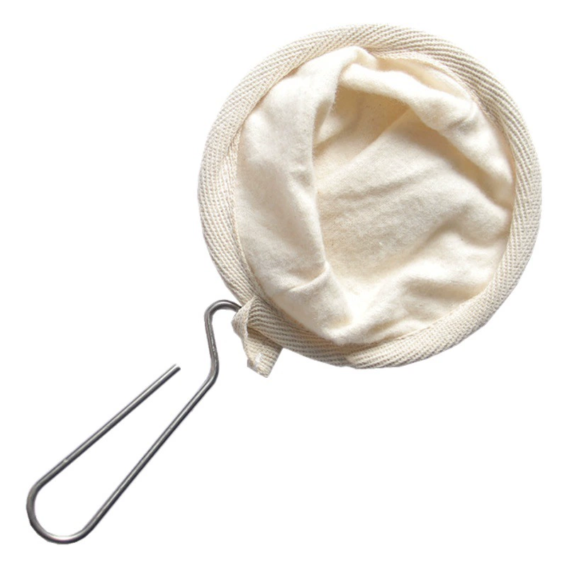 Фильтр-мешок для кофе многоразовая ручка из нержавеющей стали фланелевый ручной пунш фильтр-мешок для кофе экран фильтра ручной пунш-мешок