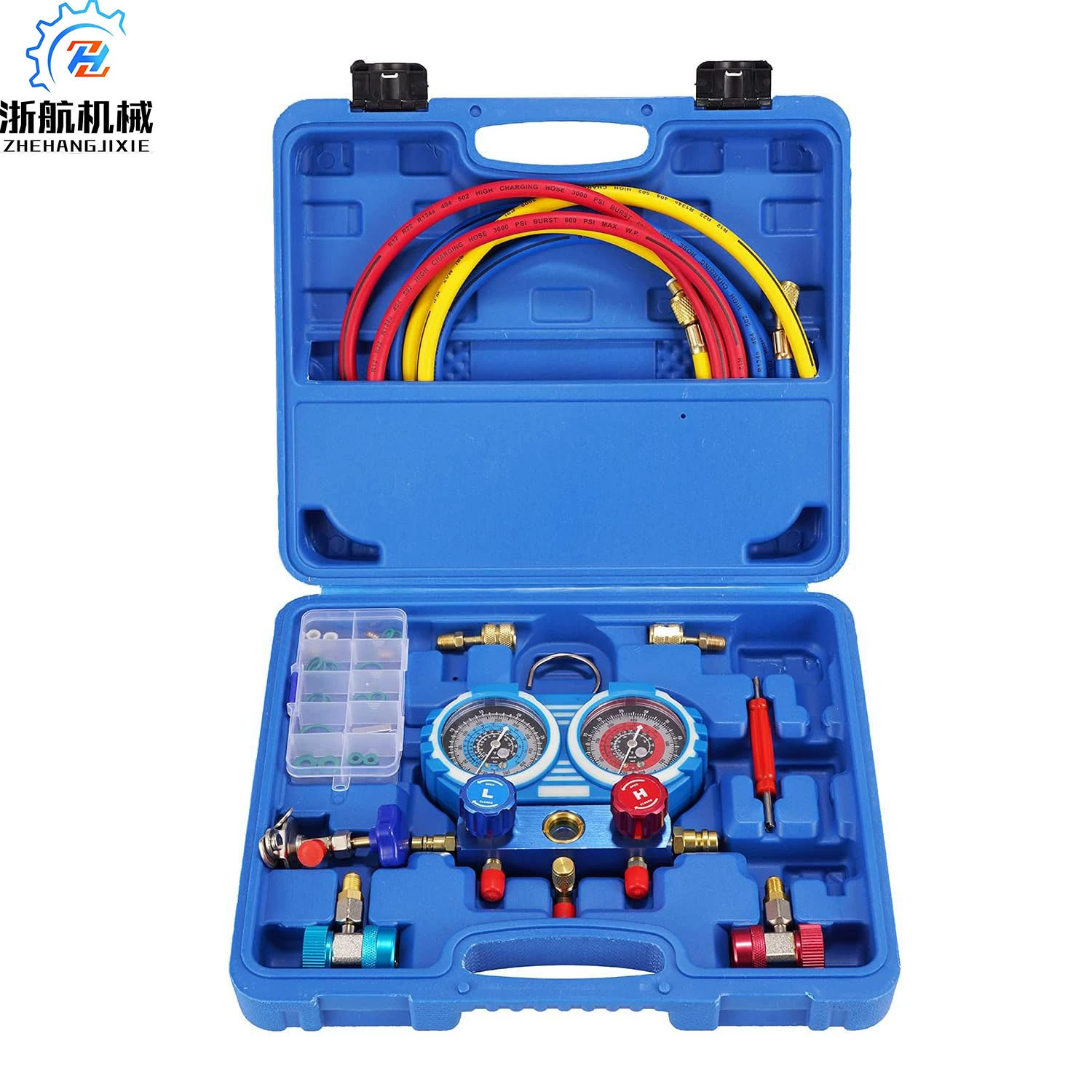 Манометр в коллекторе R134a R22 R134a R410A Манометр для холодильного оборудования R404A Кондиционер Охлаждение фтором