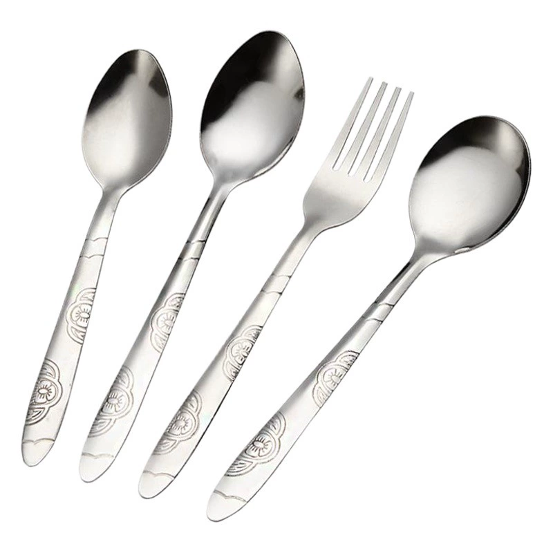 Ложка с длинной ручкой посуда вилка для салата десерт плоская ложка суповая ложка мультфильм арбуз ложка из нержавеющей стали вилка из нержавеющей стали