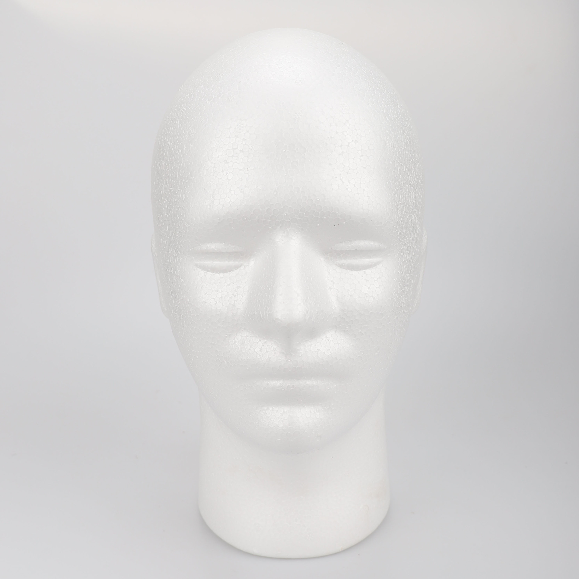Modelo de cabeza de peluca masculina y femenina de espuma cos peluca de corte de pelo maniquí cabeza de peluca modelo de cabeza cubierta de cabeza