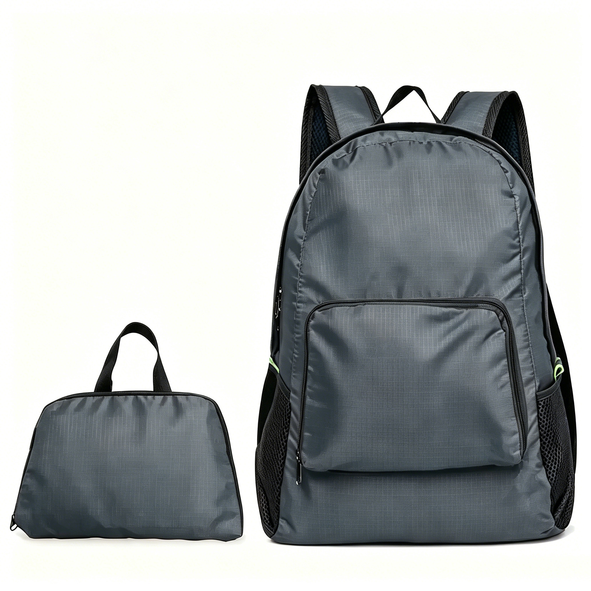 Mochila plegable multifuncional para viajes y ocio al aire libre, para estudiantes, con la opción de añadir impresión de logotipo, venta al por mayor del fabricante. image 9