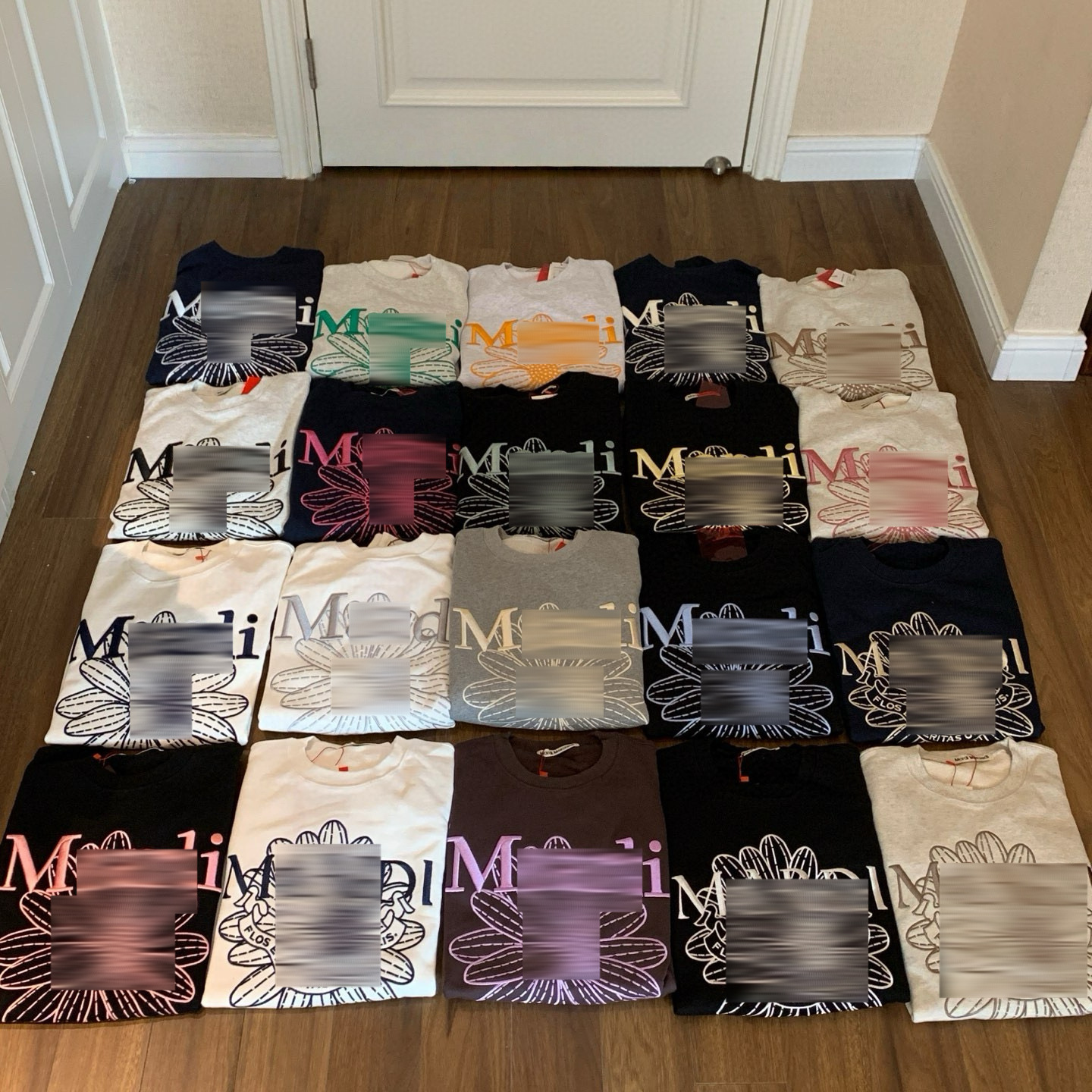 Korean Style Mardi Daisy Embroidered Sweatshirt Dachshund Dog Print Gold High Silver Same Style Autumn Round Neck Long-Sleeved Top for Women