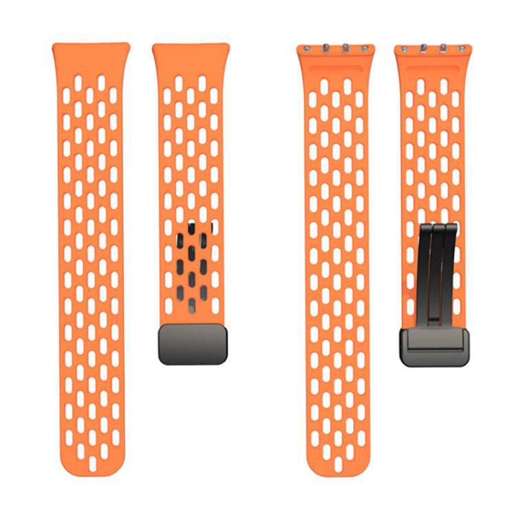 xDfind Dong Dong absorción pulsera de silicona de botón negro para Samsung Galaxy Fit3