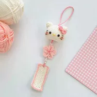 Плетёная подвязка, crochet, набор knitting из материалов, кукла, ручная работа, борьба с скукой