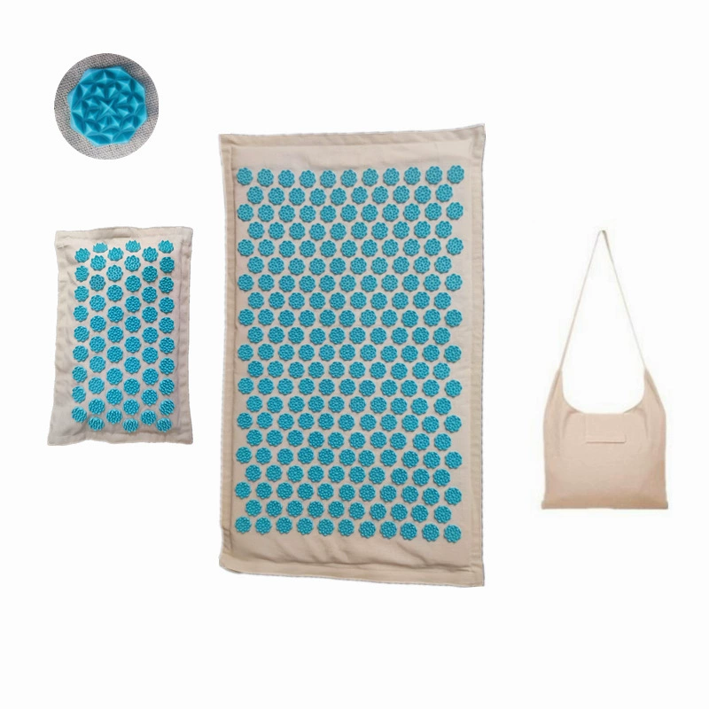 Имитация льняной кокосовой пальмы иглоукалывание всем телом массажная прокладка гречневая подушка сумка набор иглоукалывание массажная прокладка