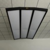 Table LED ceiling lamp for pool hall with accessories, Chinese style