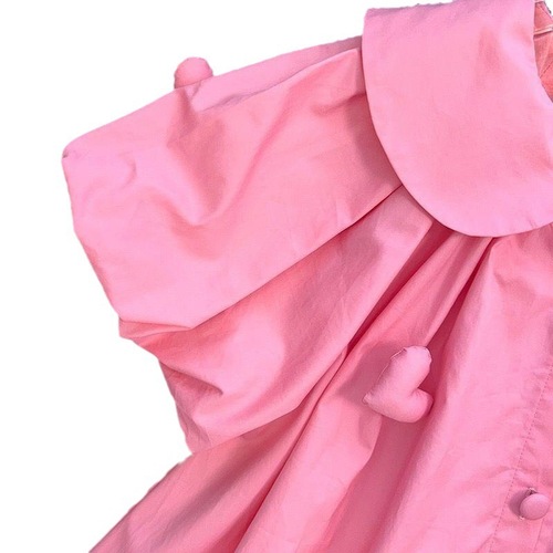 Girls Love Short Sleeve Dress  Summer New Children's Sweet and Cute Girl Internet Celebrity Summer Princess Dress