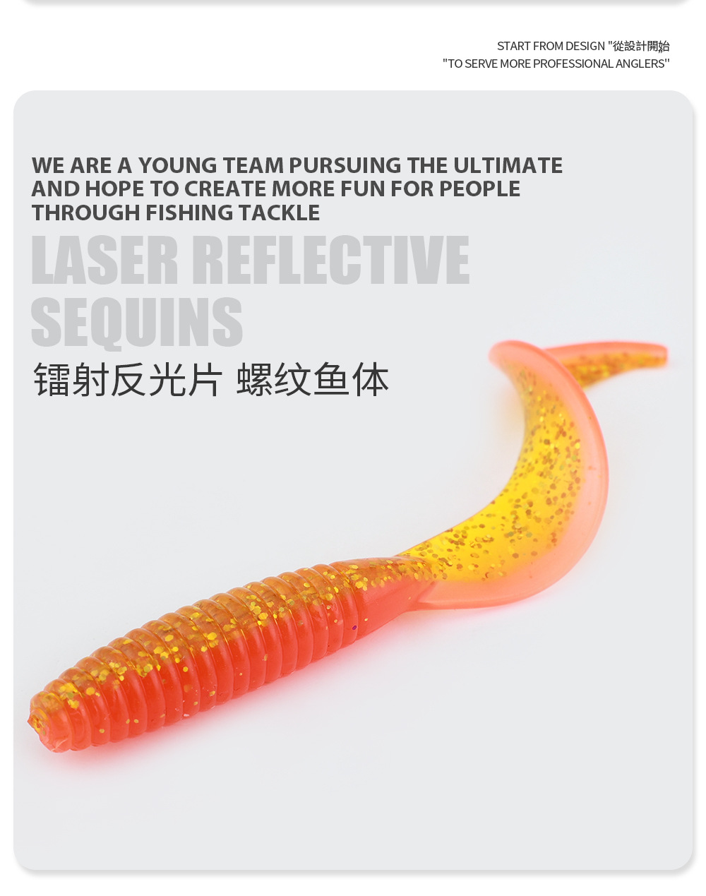 6 Colors Soft Grubs Lures Soft Baits Soft Swimbaits Fishing Lures Fresh Water Bass Swimbait Tackle Gear