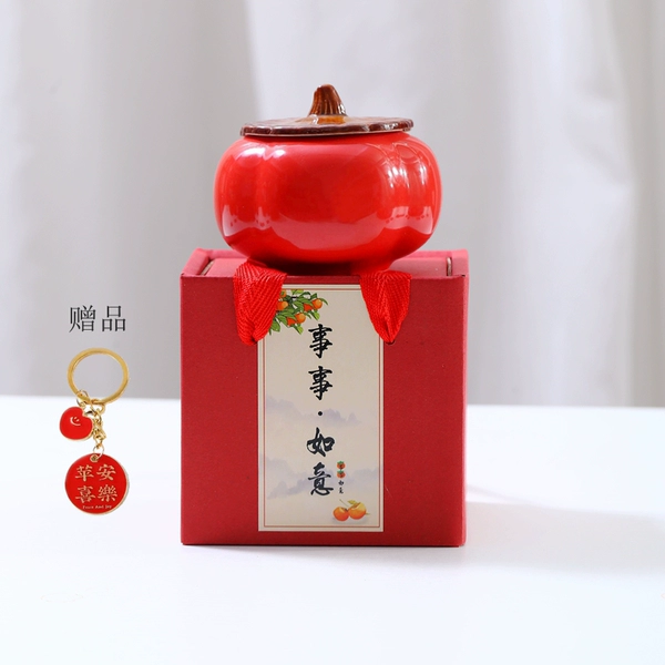 Δεεεεδ red medium red persimmon single can simple gift box δεεεεδ
