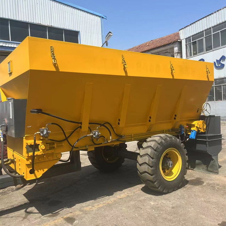 道路工程筑路粉料撒料车  液压控制消解灰布灰车  出灰量可控制