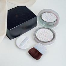 保湿无暇精致蜜粉饼6色1#2#3#遮瑕闪耀补妆散百搭10G控油定妆网红