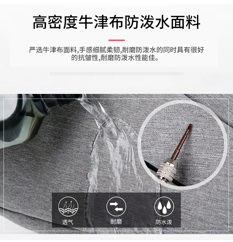 USB Oxford Cloth backpack for men, multi-functional large-capacity business commuting backpack, laptop bag undefined