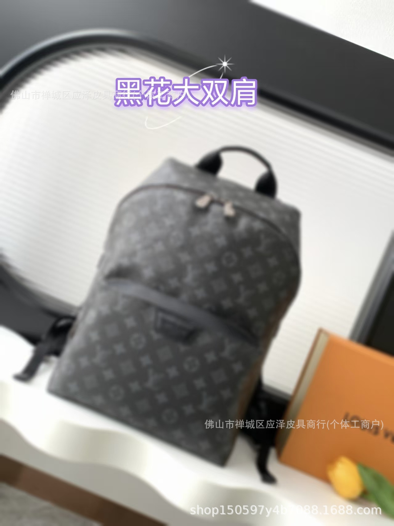 Nueva serie de flores negras samurai negro keepall bolso de cadena cartero bolso de caja bolso de hombro bolso de viaje para hombres