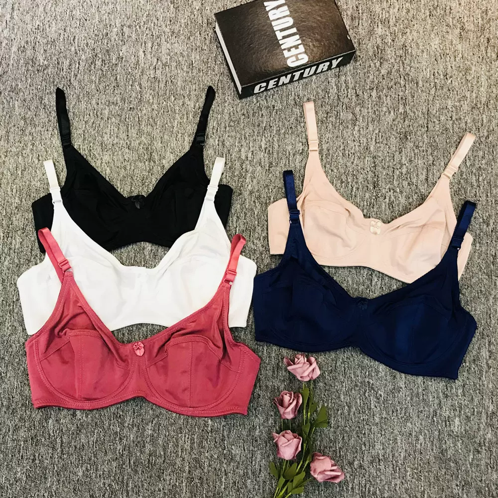 内衣跨境全罩杯大码大胸显小薄款聚拢防下垂性感蕾丝钢圈bra文胸