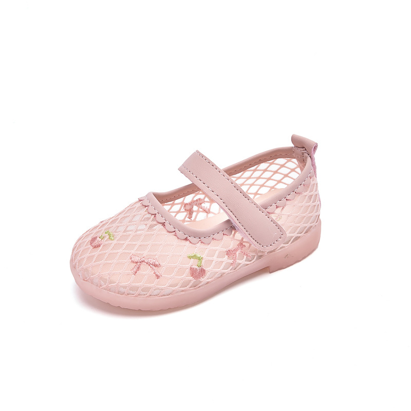 Zapatos para niñas 2026 primavera y verano zapatos para bebés con suela suave zapatos princesa zapatos para niños zapatos para niñas sandalias ventiladas