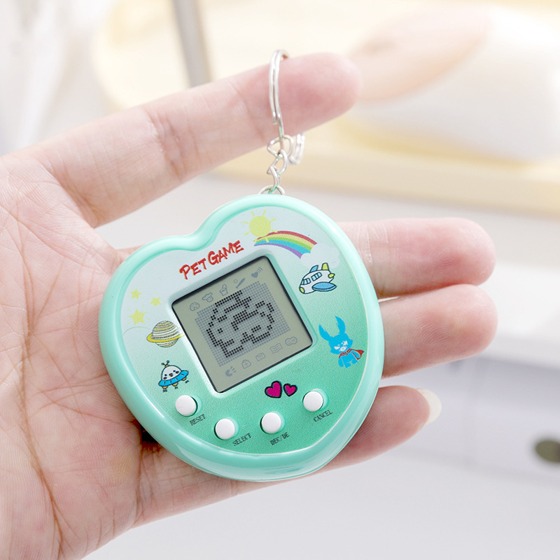 Consola de Mascota Electrónica Portátil de ABS con Alimentación Virtual para Llavero image 81