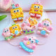 Big card spongebob series resin diy jewelry accessories cream glue mobile phone case hole shoes patch material