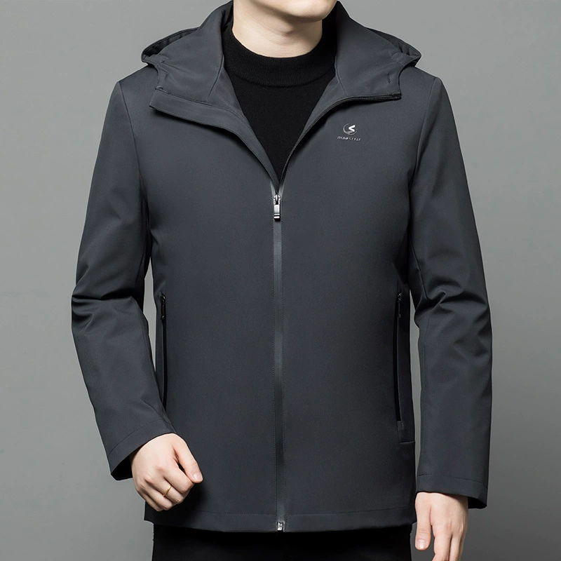Разъемная подкладка для мужской куртки-капюшона (худи)