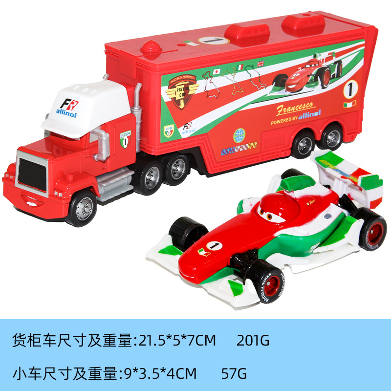 F1 красный контейнер+гоночный автомобиль F1