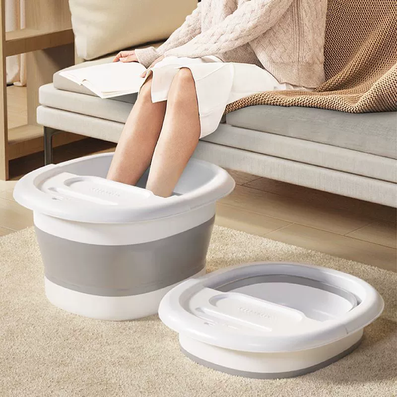 Handheld tub for home use, massager ??, keeps constant temperature