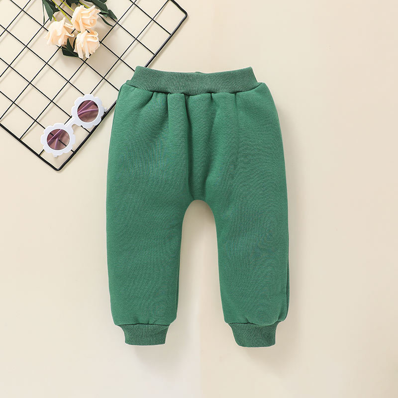 2021 Children's Clothing Long-sleeve Suit New Korean Style Children Cartoon Coat Trousers Two-piece Set display picture 7