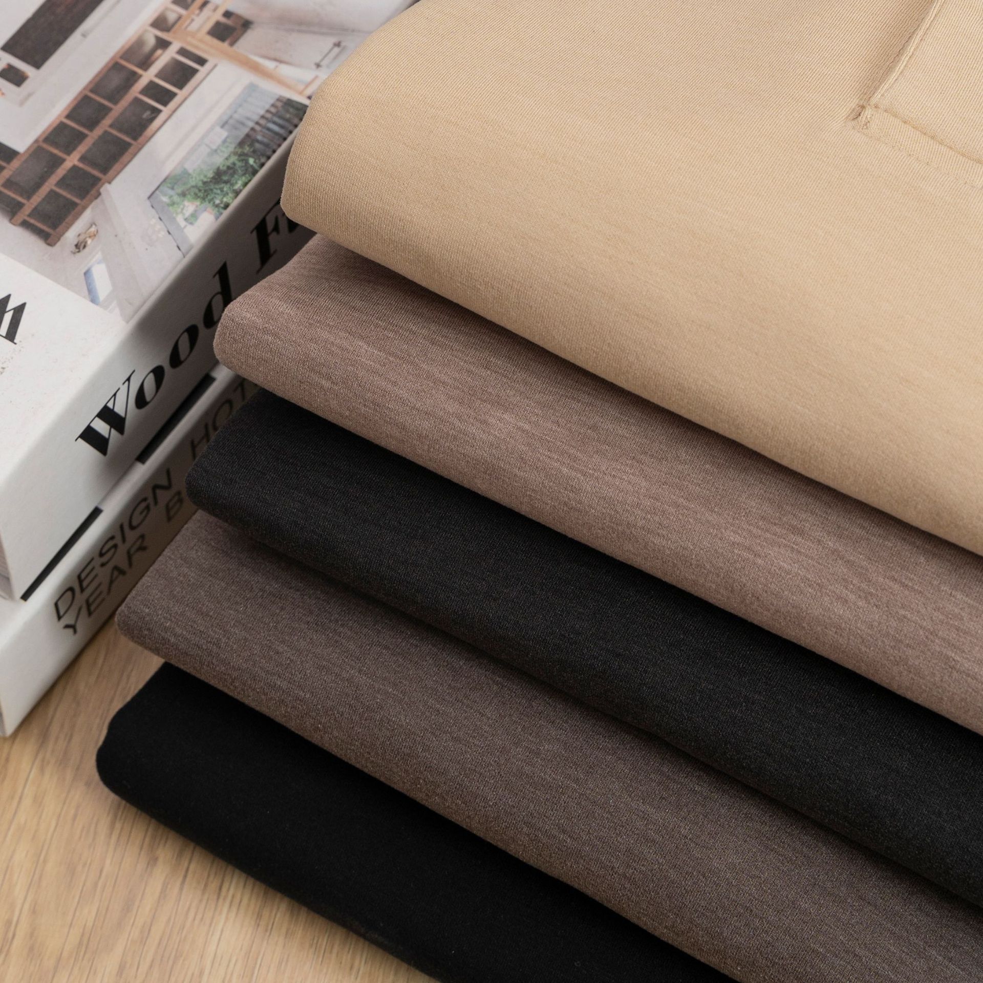 Luz de lujo 280G cachemir modal suéter de seda caliente camisa collar de los hombres de manga larga acrílico suéter de cachemira de los hombres