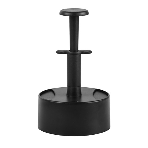 New product ABS plastic round push-type hamburger patty press for home kitchen manual non-stick meat press cross-border