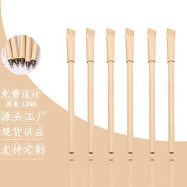 纸质环保圆珠笔材质纸质石墨笔头书写流程轻盈手感牙膏造型笔帽