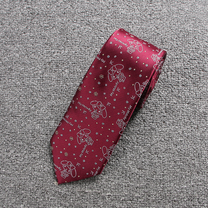 卡通领带 红色