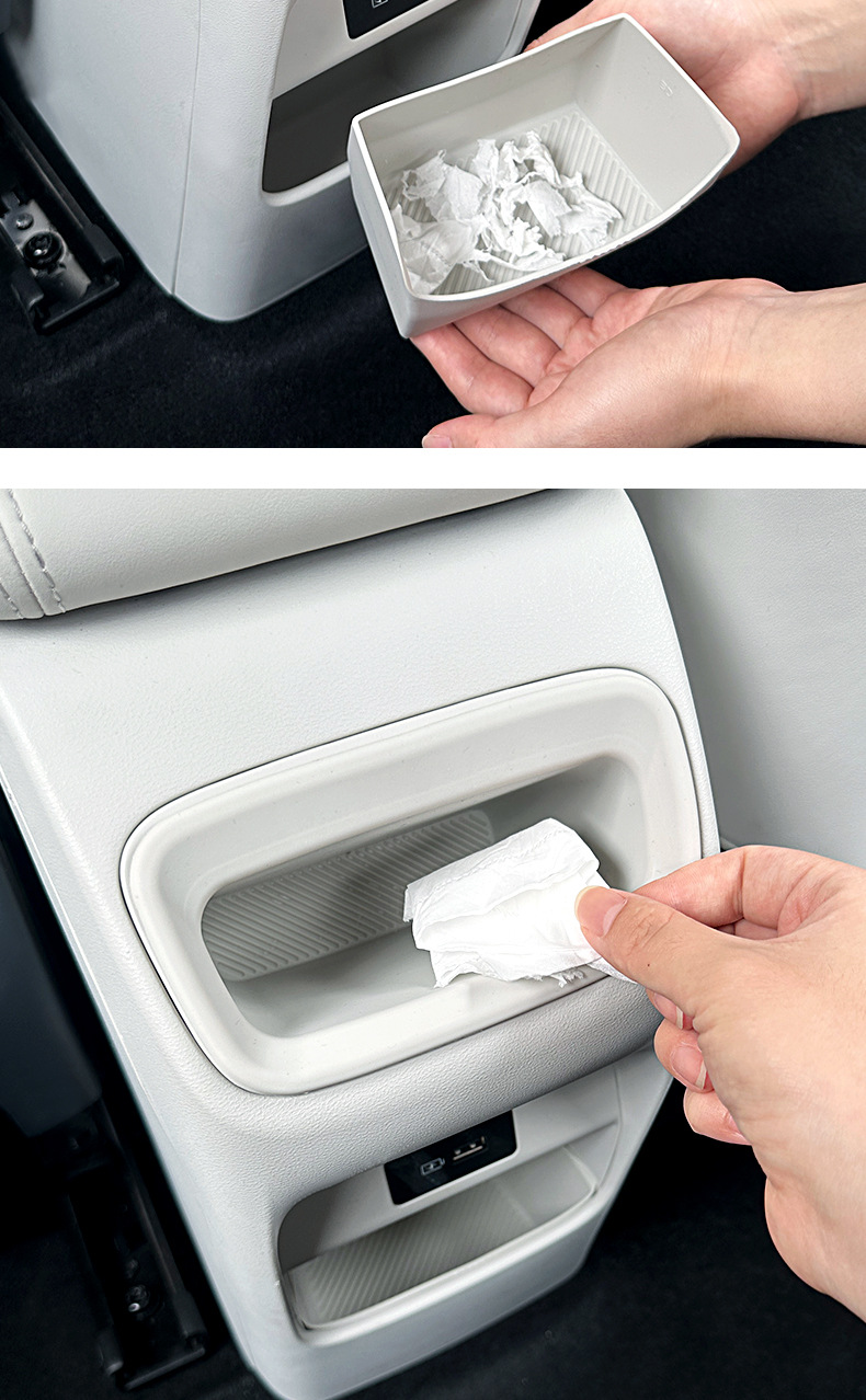 Suitable for 2026 Geely Xingyue Armrest Box Rear Storage Box Car Interior Decoration Layered Miscellaneous Storage Box Supplies