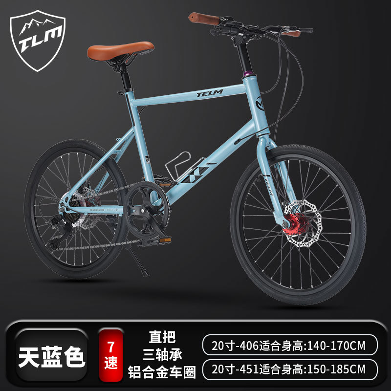 Dielianlan 7단 직선 핸들바는 매우 가볍고 편안합니다.