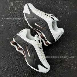 纯原耐剋官 SHOX R4 防滑耐磨气柱鞋通勤跑步鞋男女款百搭运动鞋