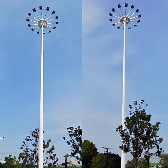 High pole lamp factory direct LED high power lifting fixed Stadium high pole lamp