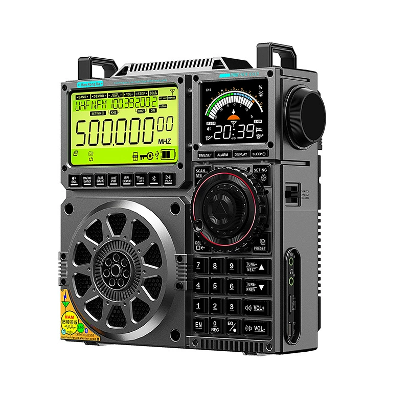 Hanrongda C919 широкополосное радиоустройство с Bluetooth, воспроизведение/запись с TF-карты, управление через приложение, интеллектуальное радарное управление