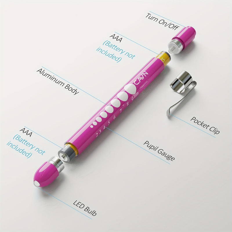 2 Pack Pen Lights para enfermeras Penlights médicas