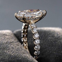 18K���R�������ʯ��ָIGI�C��5�����R��荽䶨��585��ָ 14K荽�