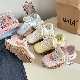 Beier American Cornflower Forrest Gump Shoes Women's 2025 Spring New Explosions White Shoes Children's German Training Shoes LZ6081