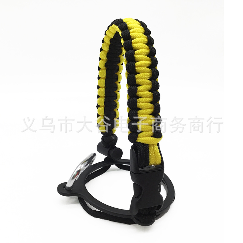 Amazon hidro frasco espacio olla llevar cuerda boca ancha taza de agua cuerda trenzada hervidor llevar cuerda portátil