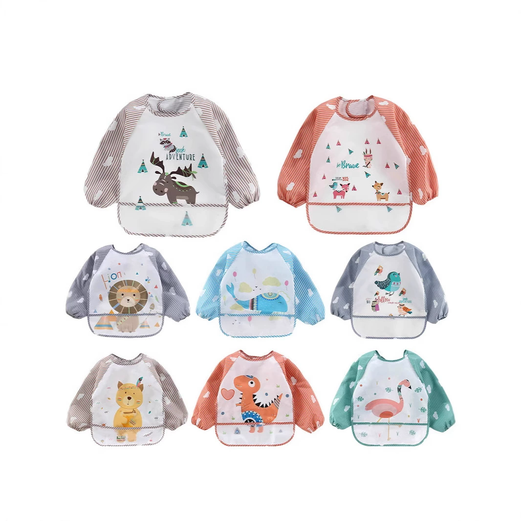 Облачные одноразовые детские одежды для детей с длинными рукавами