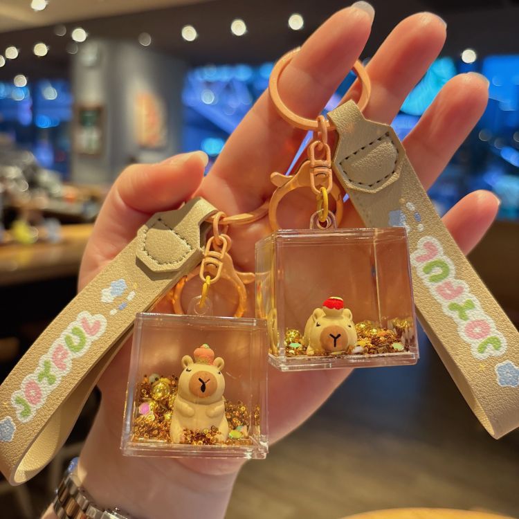 61g Weight Bag Pendant, Keychain Classification 1 Piece Quantity Holiday, Daily Occasion Acrylic Material Cartoon Character Pattern Unisex Gender Cute Style 1 Piece Cute Cartoon Character Acrylic Unisex Bag Pendant Keychain 9