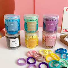 韓款網紅ins少女發繩可愛彩色發圈日系氣質高彈力頭繩糖果色皮筋