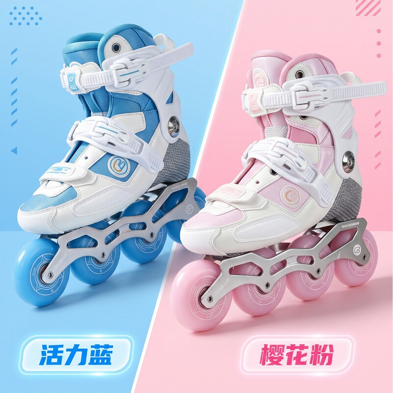 CB-K3 children's professional carbon fiber freestyle inline skates, freestyle flat-skate shoes, club model CB-K3 children's professional carbon fiber freestyle inline skates, freestyle flat-skate shoes, club model