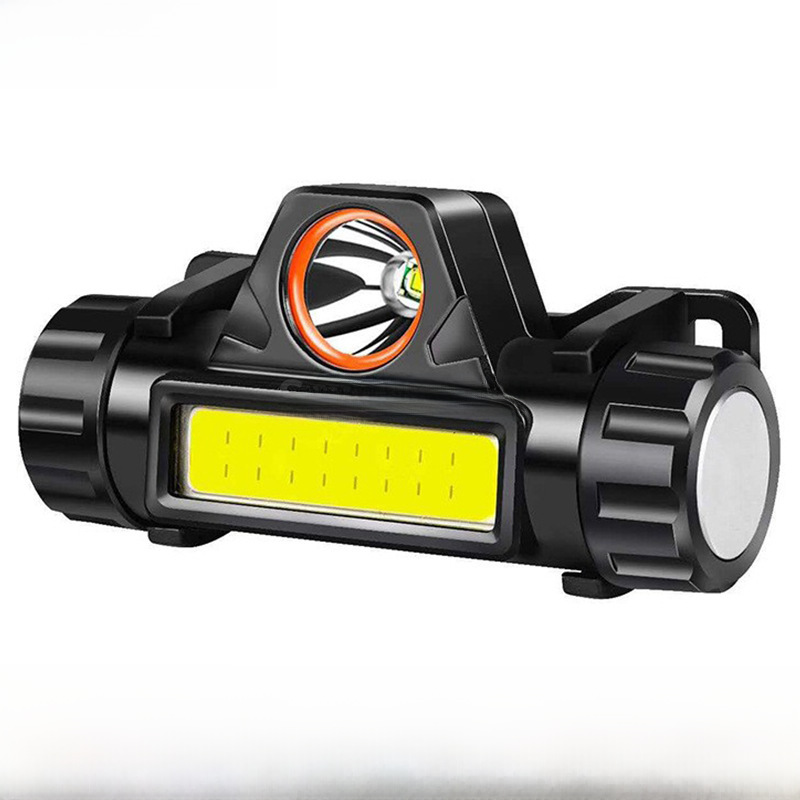 Magnetic flashlight for camping