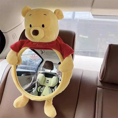Mirror Safety Seat Baby – Large field of view rear view auxiliary mirror - winnie-the-pooh-observation-mirror