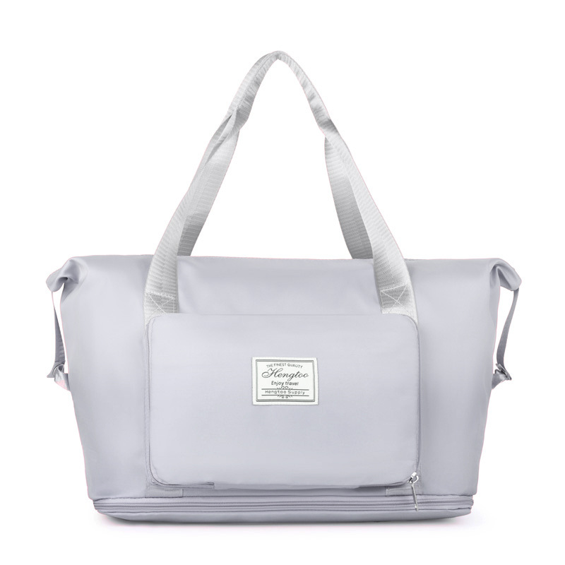 Bolsa de viaje plegable de gran capacidad separación seca y húmeda para nadar bolsa de yoga para estudiantes bolsa de viaje de viaje corto