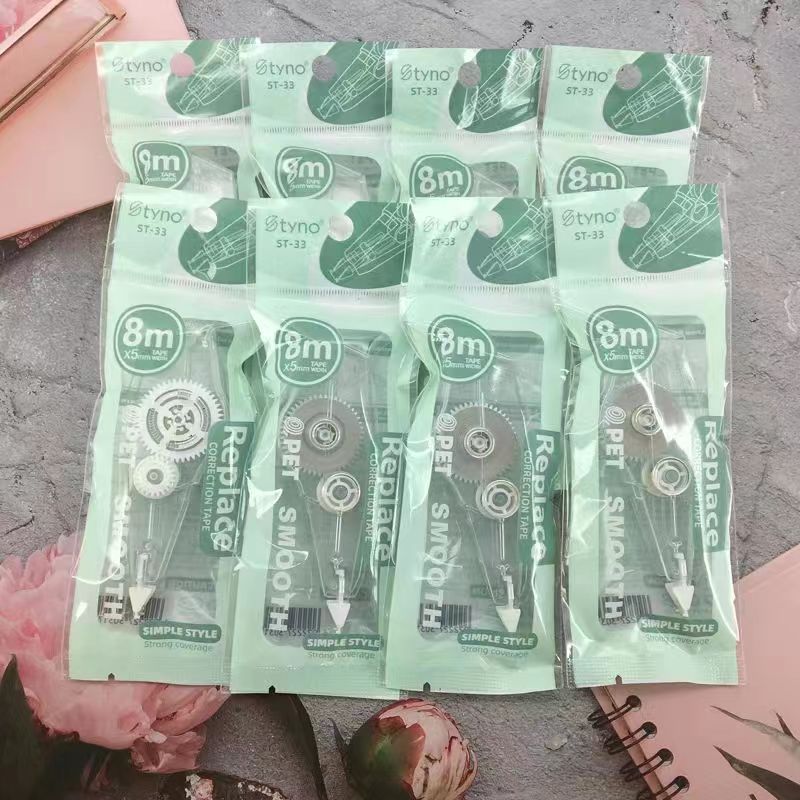 La cinta de corrección de barco de alto valor se puede reemplazar con un núcleo de reemplazo y una cinta de corrección de gran capacidad para estudiantes.