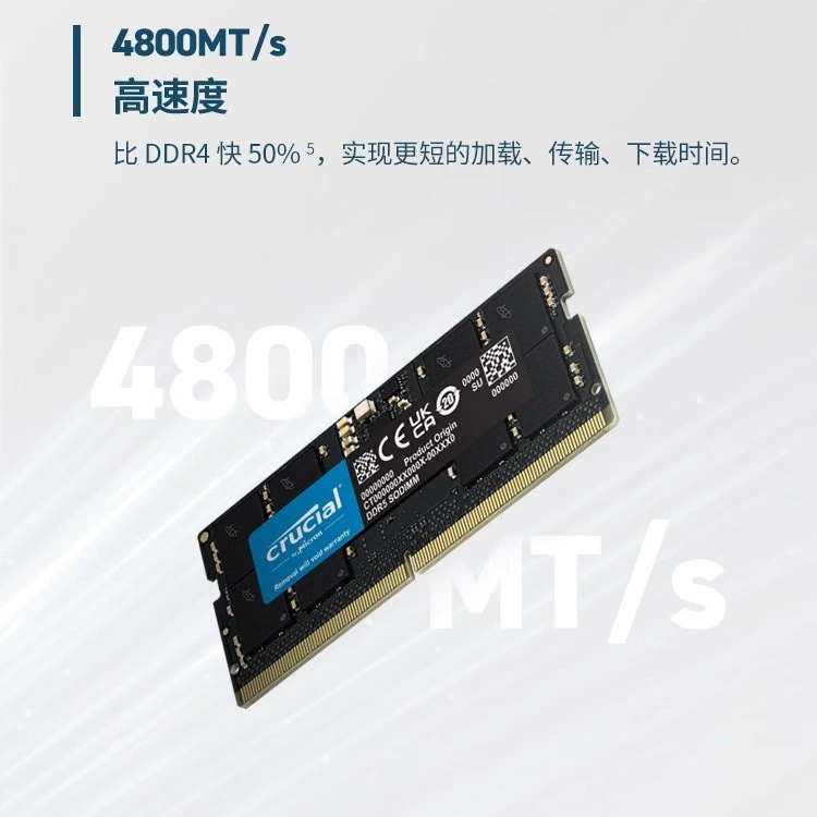 Ключевая память ноутбука DDR5 4800 частота набор 32GB (16GB×2)